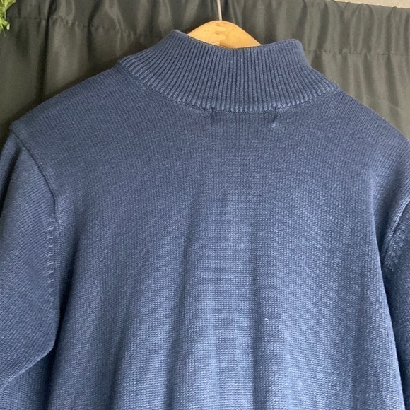 Oscar de Larenta 1/4 zip Pullover Sweater - Picture 5 of 10